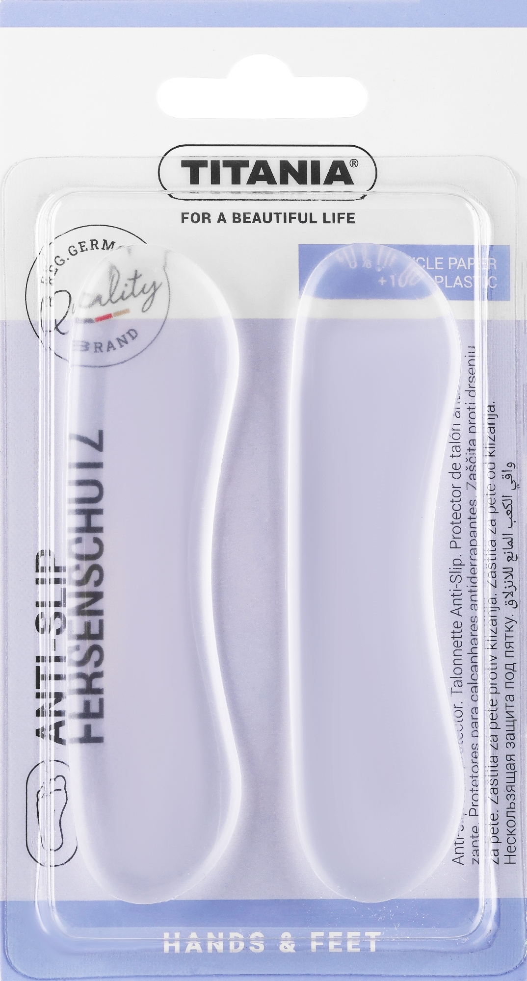 TITANIA 2 COUSSINETS POUR CHAUSSURE 5237B