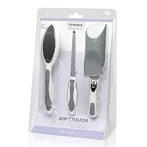 TITANIA SET PEDICURE SOFT TOUCH 4P 3025/5K B