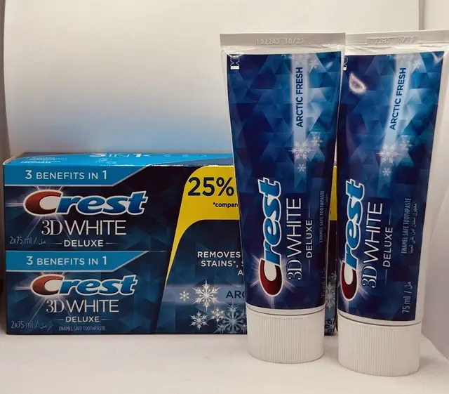 CREST DUO PACK WHITE 75ML