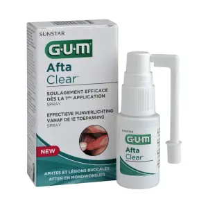 GUM AFTACLEAR SPRAY 15ML 2420