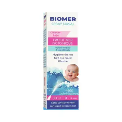 BIOMER CONFORT BABY SPRAY NASAL HYPERTONIQUE 30ML