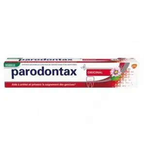 PARODONTAX DENTIFRICE PATE ORIGINAL 75ML (ROUGE)