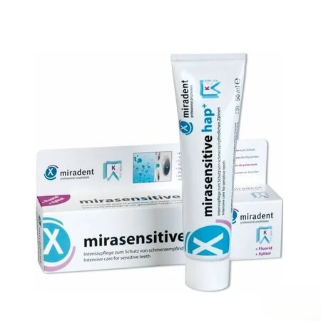 MIRADENT MIRASENSITIVE HAP+ DENTIFRICE