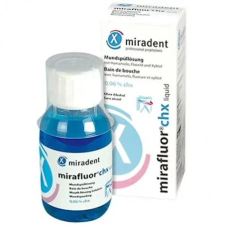 MIRADENT MIRAFLUOR CHX B. BOUCHE 100ML
