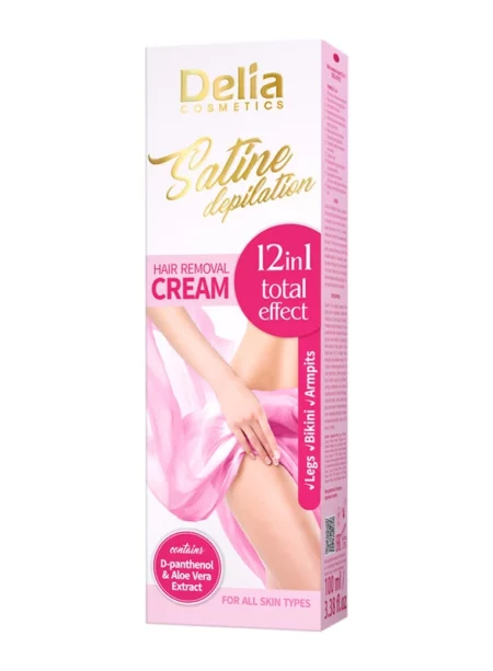 DELIA CR DEPILATOIRE 12 EN 1 TOTAL EFFECT SATINE 100ML