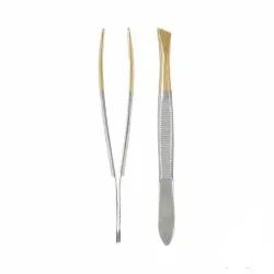 TITANIA PINCE A EPILER INCLINEE A BOUT DORE 1060/GB