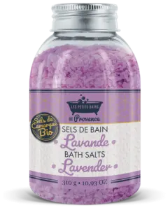LES PETITS BAINS DE PROVENCE SELS DE BAIN LAVANDE 350G