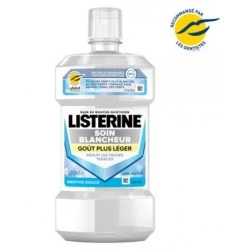 LISTERINE BAIN DE BOUCHE SOIN BLANCHEUR GOUT PLUS LEGER 250ML