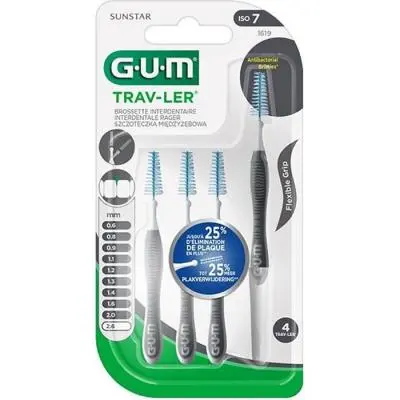 GUM BROSETTE TRAVELER CYLINDRIQUE 2.6MM 1619