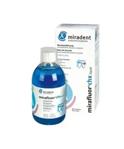 MIRADENT MIRAFLUOR CHX 500ML