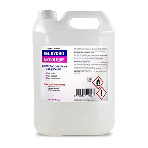 EMNATURA M.GEL GEL HYDROALCOOLIQUE 5L – Image 2