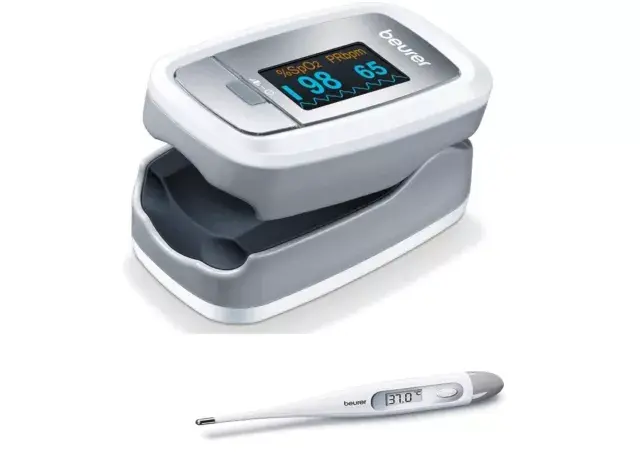 BEURER PACK OXYMETRE PO30+ THERMOMETRE FT09 GR