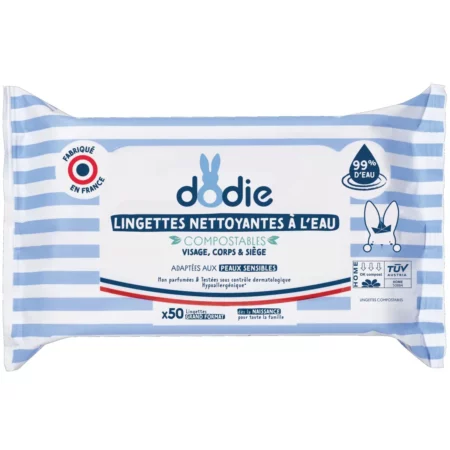 DODIE LINGETTES NETTOYANTES A L'EAU B/20