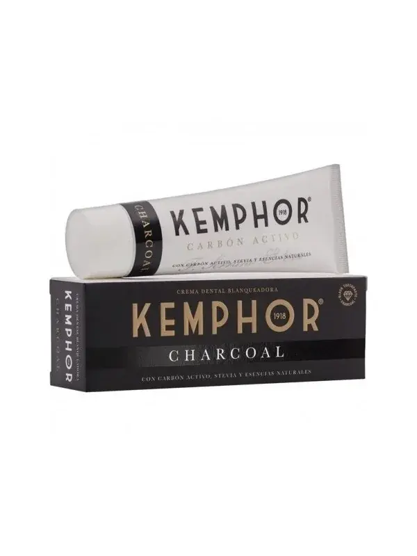 VERKOS KEMPHOR CHARCOAL DENTIFRICE CHARBON 75ML 40757 – Image 4