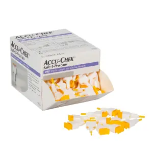 ACCU CHEK SAFE-T-PRO UNO B/200