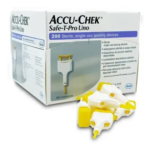 ACCU CHEK SAFE-T-PRO UNO B/200 – Image 2