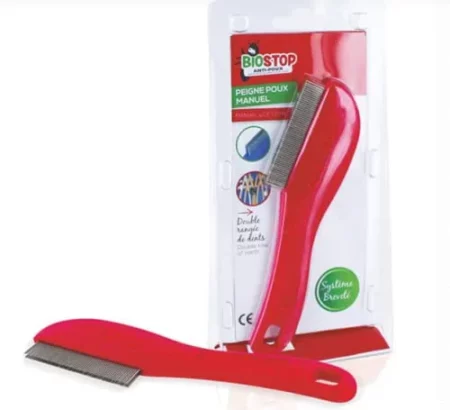 BIOSTOP PEIGNE POUX METALIQUE 4920