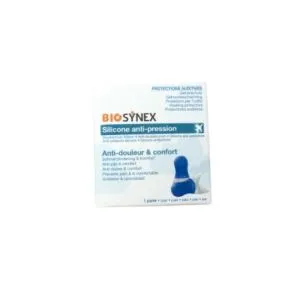 BIOSYNEX SILICONE ANTI PRESSION B/2 ADULTE