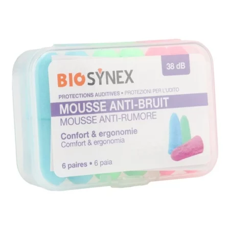 BIOSYNEX MOUSSE ANTI BRUIT ADULTE B/6