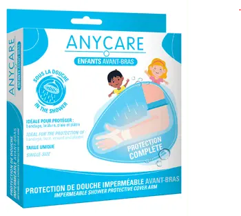 ANYCARE PROTECTION DE DOUCHE IMPERMEABLE ENFANT BRAS