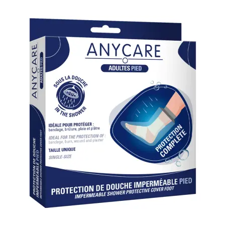 ANYCARE PROTECTION DOUCHE IMPERMEABLE ADULTE PIED – Image 4