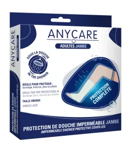 ANYCARE PROTECTION DOUCHE IMPERMEABLE ADULTE JAMBE