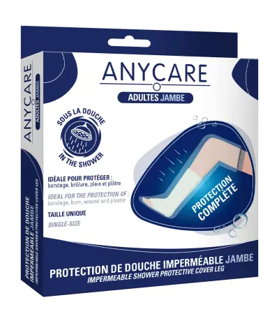 ANYCARE PROTECTION DOUCHE IMPERMEABLE ADULTE JAMBE – Image 3