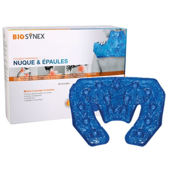 BIOSYNEX COUSSIN THERMIQUE NUQUE ET EPAULE 32X45CM – Image 3