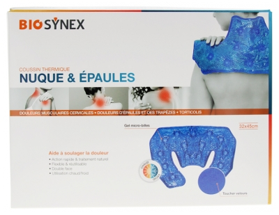 BIOSYNEX COUSSIN THERMIQUE NUQUE ET EPAULE 32X45CM – Image 4