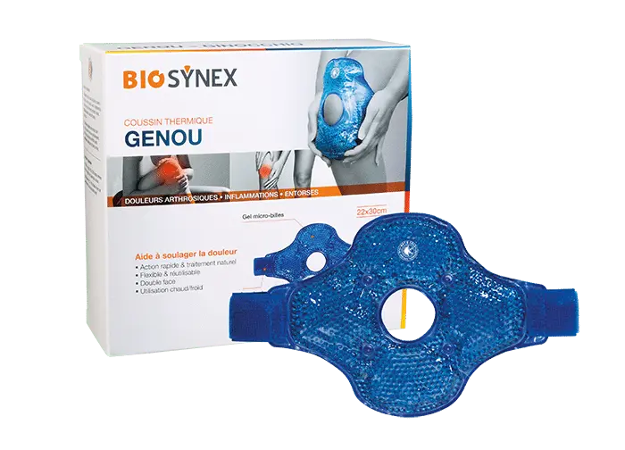 BIOSYNEX COUSSIN THERMIQUE GENOU 22X30CM – Image 4