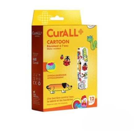CURALL CARTOON AQUARESIST PANSEMENT POUR ENFANT B/12