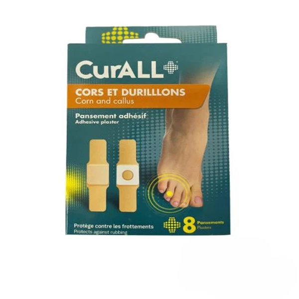 CURALL CORS ET DURILLONS B/8