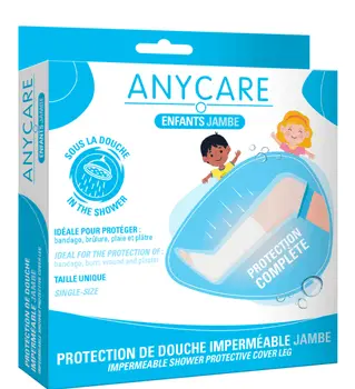ANYCARE PROTECTION DOUCHE IMPERMEABLE JAMBE ENFANT