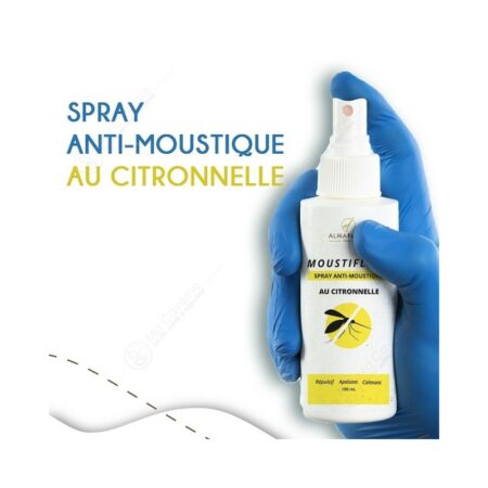 ALMAFLORE MOUSTIFLORE SPRAY ANTI MOUSTIQUE 100ML