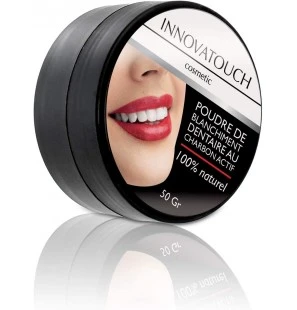 INNOVATOUCH POUDRE DE BLANCHIMENT AU CHARBON 50ML