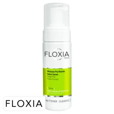 FLOXIA MOUSSE PURIFIANTE NETT SANS SAVON / SATIVA 150ML