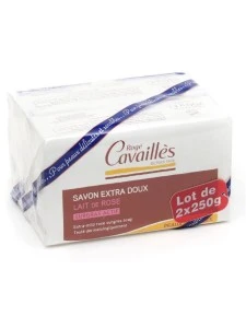 ROGE CAVAILLES SAVON EXTRA DOUX LAIT DE ROSE 250G – Image 2
