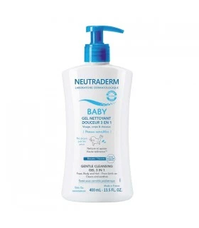 NEUTRADERM BABY GEL NETT DOUCEUR 3EN1 400ML