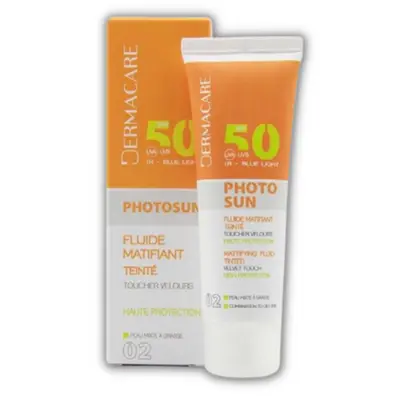 SAYDERMA DERMACARE PHOTOSUN FLUIDE MAT TEINTE PMG 02 SPF50 50ML