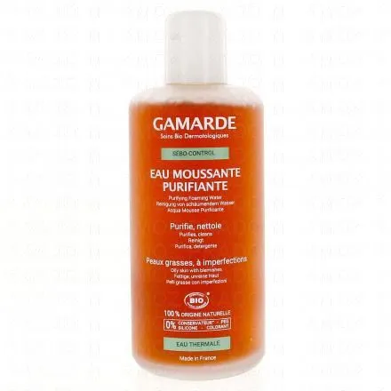 GAMARDE EAU MOUSSANTE PURIFIANTE 200ML