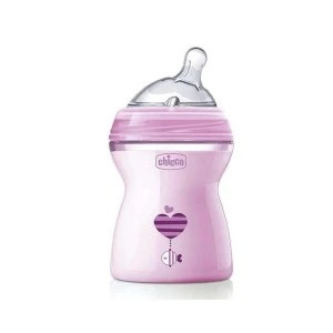 CHICCO BIB PC 150ML GIRL 9447
