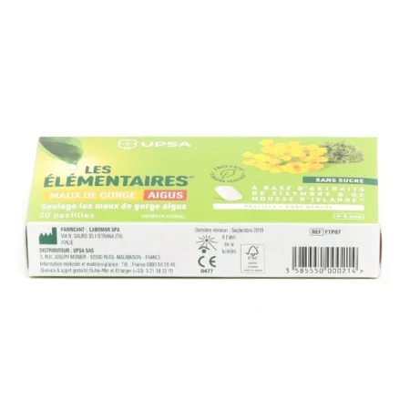SAFETY PHARMA PHYTOFORT GASTRO S/SUCRE 16 PASTILLES