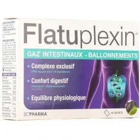 SAFETY PHARMA PHYTOFORT GAZ BALLONNEMENT S/SUCRE 16 PASTILLES