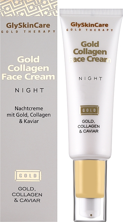 NOVACLEAR GLYSKINCARE GOLD COLLAGEN FACE CREAM NIGHT 50ML – Image 4