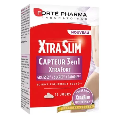 FORTE PH. XTRA SLIM CAPTEUR 3EN1 GEL B/60