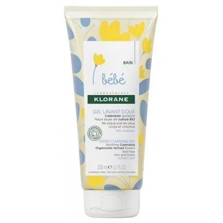 KLORANE BEBE GEL LAVANT CHX/CORPS 200ML