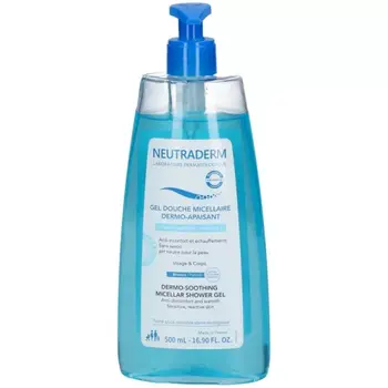 NEUTRADERM GEL DOUCHE MICELLAIRE DERMO-APAISANT 500ML