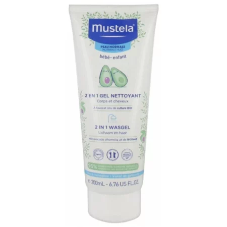 MUSTELA GEL NETT CHVX ET CORPS 200ML