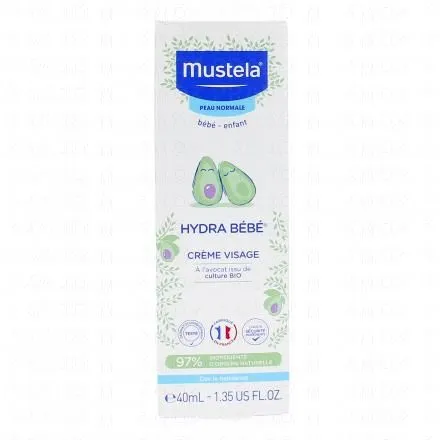 MUSTELA HYDRA BEBE VISAGE 40ML