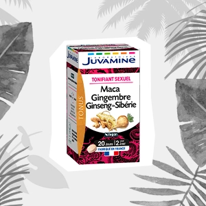 JUVAMINE MACA GINSENG GINGEMBRE GEL B/20